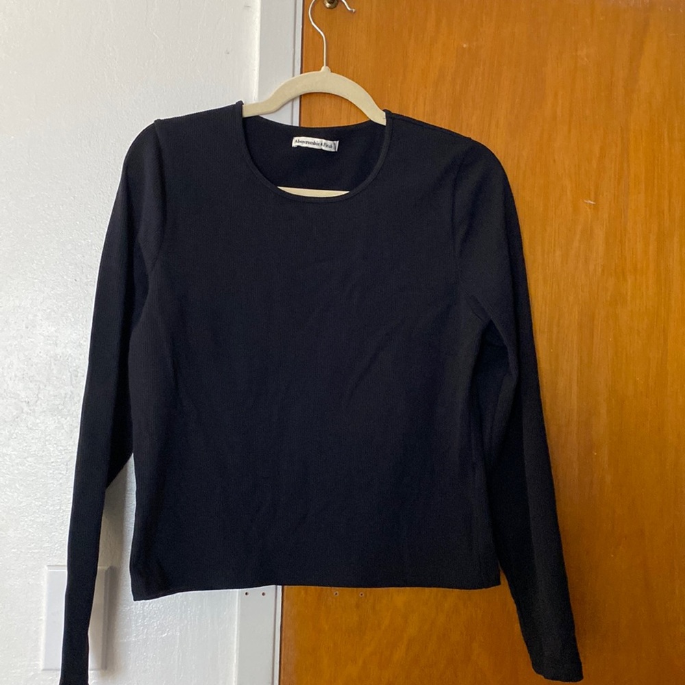 Abercrombie rib crop top